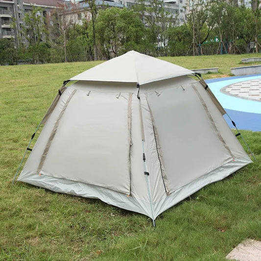 Automatic Tent 4 Person Tent With Foyer pole 210x210cm