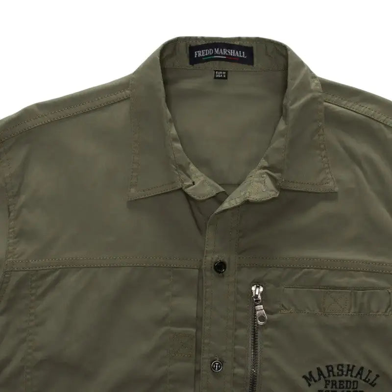 Men's Marshall military green shirt