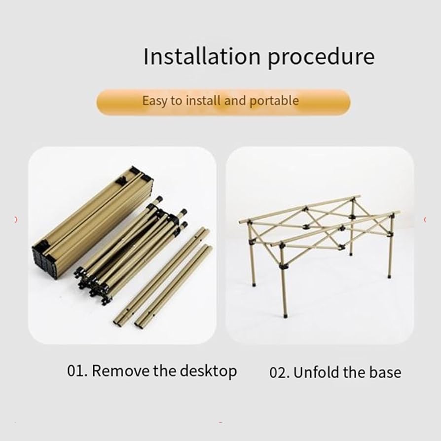 Folding Table and Chairs Set Table + 4 Folding Chair, Non-Slip Picnic Table, Space Saving, Portable for Garden, Camping, Backyard, Lawn, Picnic