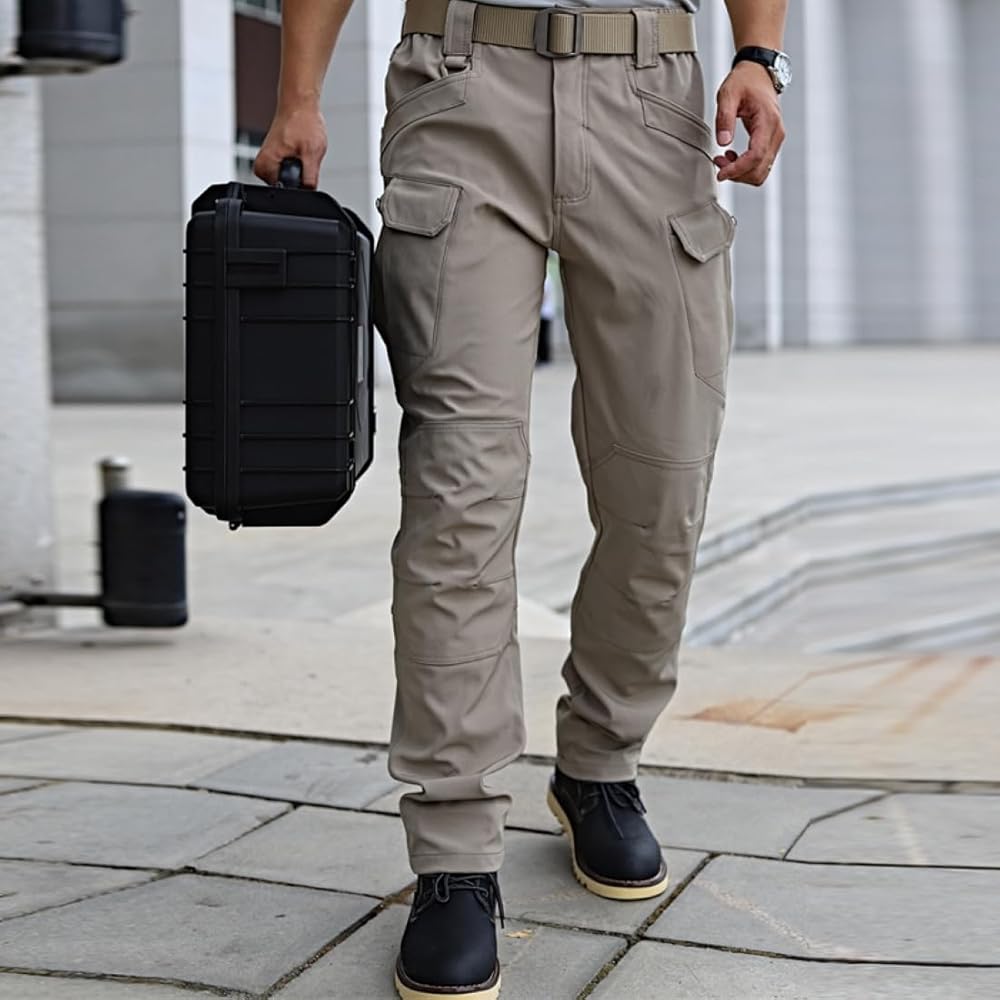 Men's Tactical Pants Work Pants Water Resistant Hiking Pants Military Combat Cargo Pants