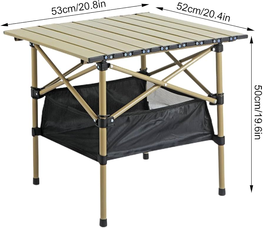 Folding Table and Chairs Set Table + 4 Folding Chair, Non-Slip Picnic Table, Space Saving, Portable for Garden, Camping, Backyard, Lawn, Picnic