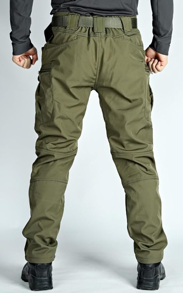 Men's Tactical Pants Work Pants Water Resistant Hiking Pants Military Combat Cargo Pants