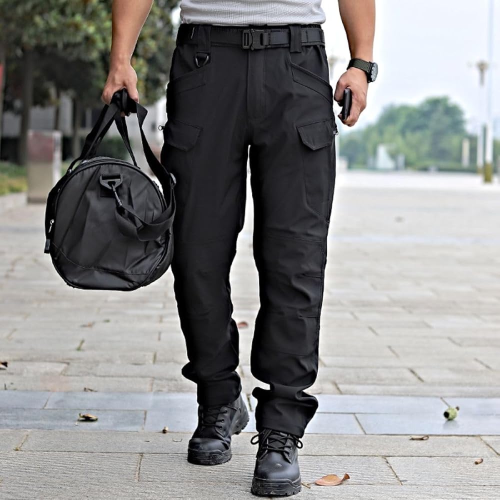 Men's Tactical Pants Work Pants Water Resistant Hiking Pants Military Combat Cargo Pants