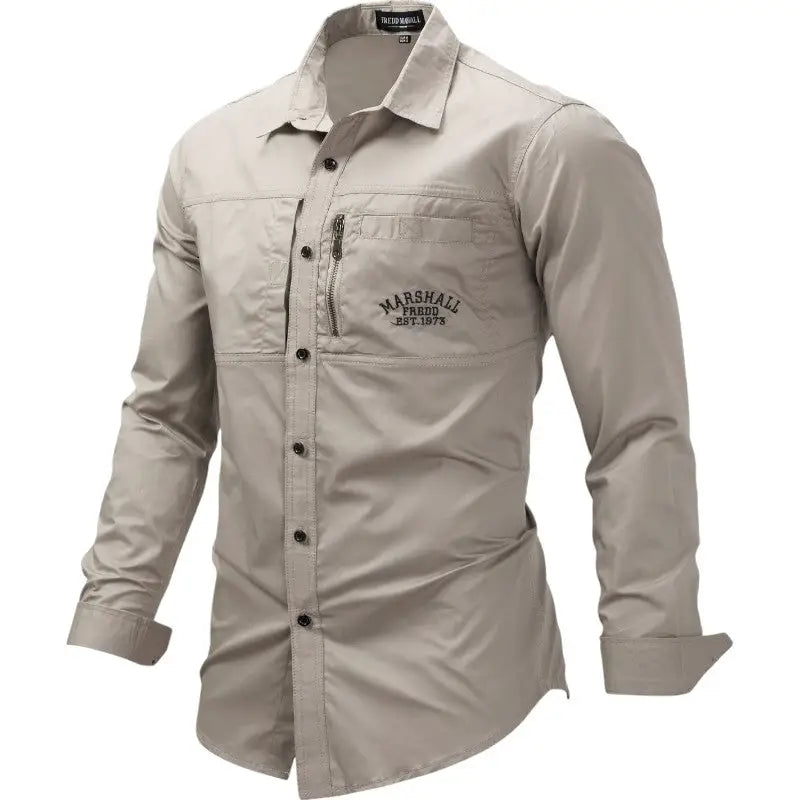 Men's Marshall military green shirt