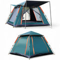 Automatic Camping Tent – 3 Second Quick Opening Pop-Up Tent with Ventilation & Mosquito Prevention – Waterproof Outdoor Family Tent for 3 to 6 Persons, Easy Setup for Camping, Hiking, and Beach