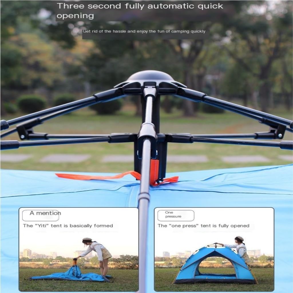 Tent Camping Outdoor Portable Folding Tent, Fully Automatic Quick-opening Camping Tent, Installation-free Outdoor Tent Tent Folding