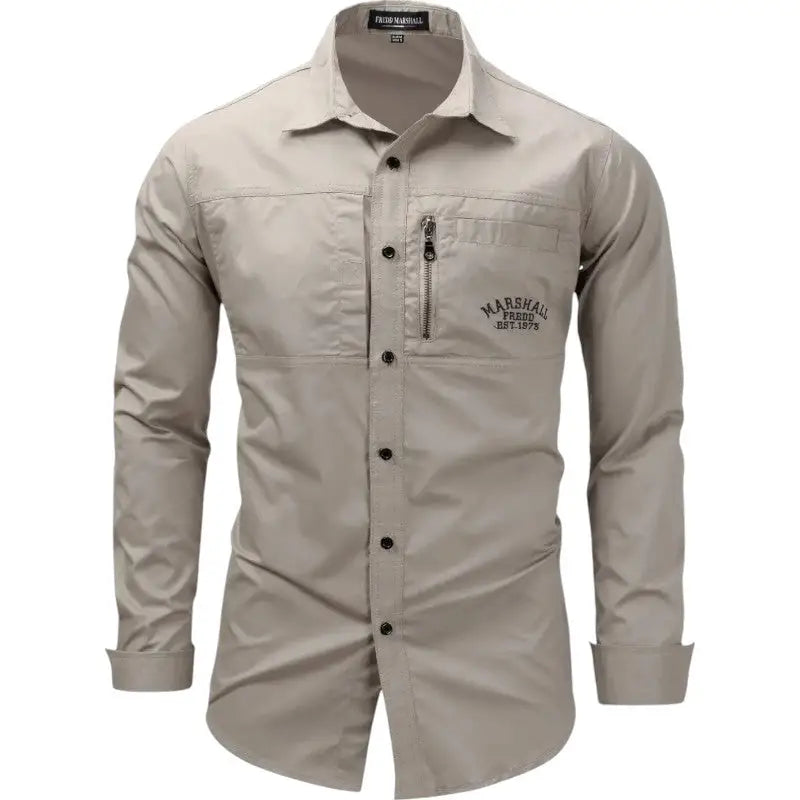 Men's Marshall military green shirt