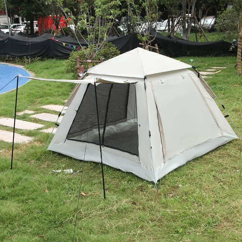 Automatic Tent 4 Person Tent With Foyer pole 210x210cm