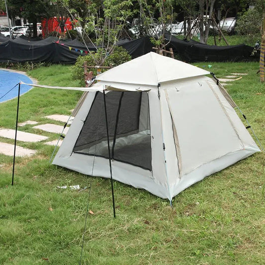 Automatic Tent 4 Person Tent With Foyer pole 210x210cm